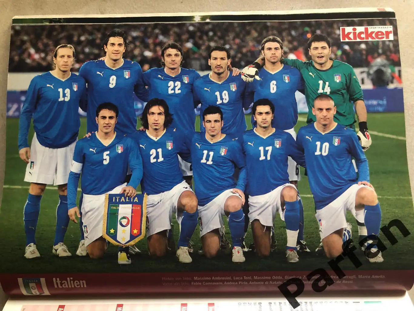 Футбол, Кікер/Kicker Чемпіонат Європи 2008 Спецвипуск 3