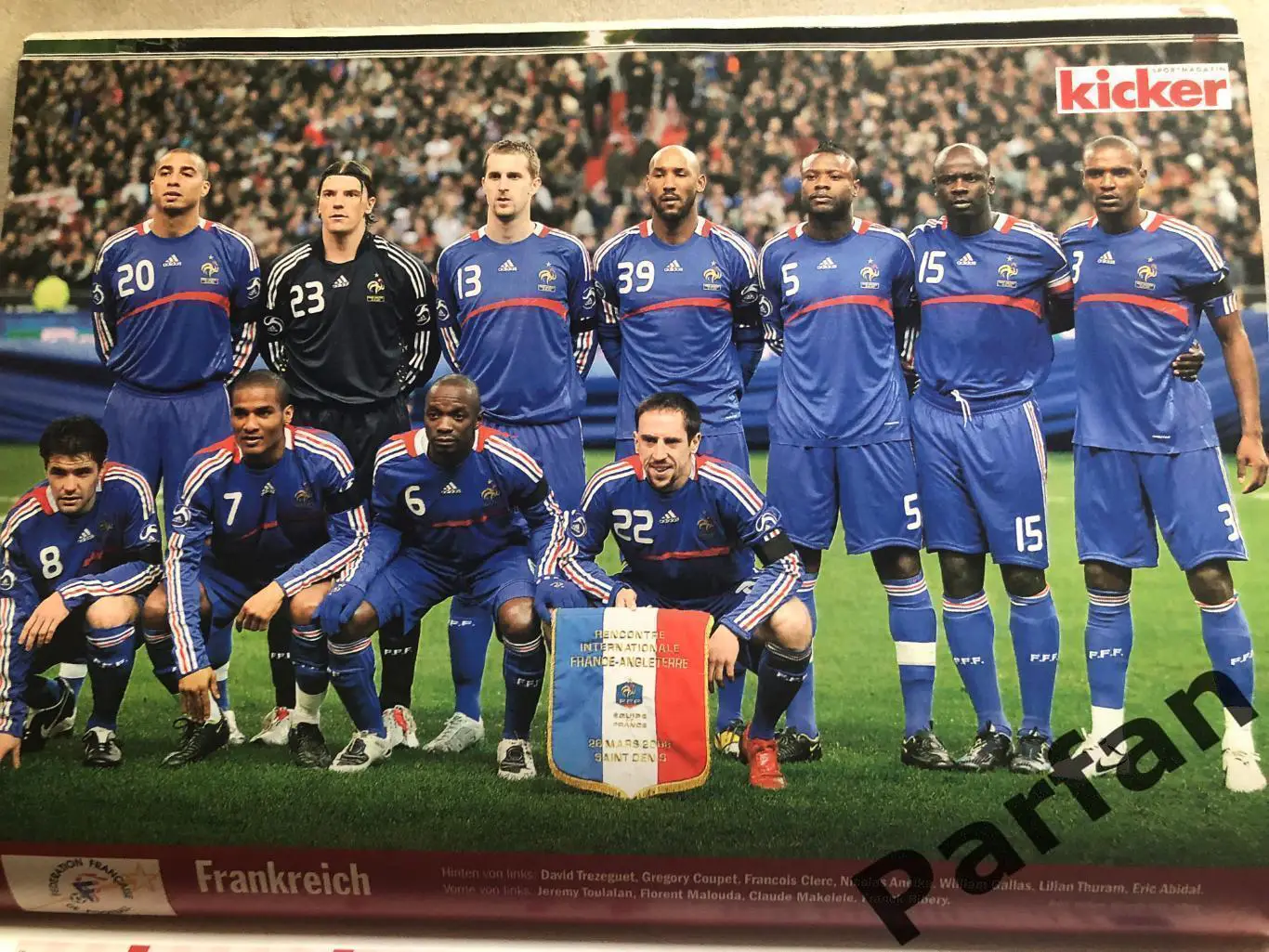 Футбол, Кікер/Kicker Чемпіонат Європи 2008 Спецвипуск 5