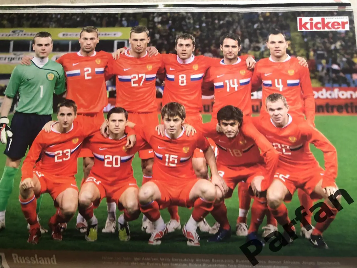 Футбол, Кікер/Kicker Чемпіонат Європи 2008 Спецвипуск 6