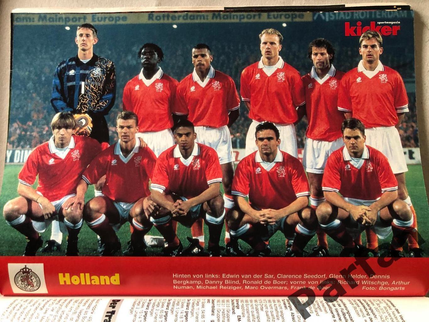 Футбол, Кікер/Kicker Чемпіонат Європи 1996 Спецвипуск 2