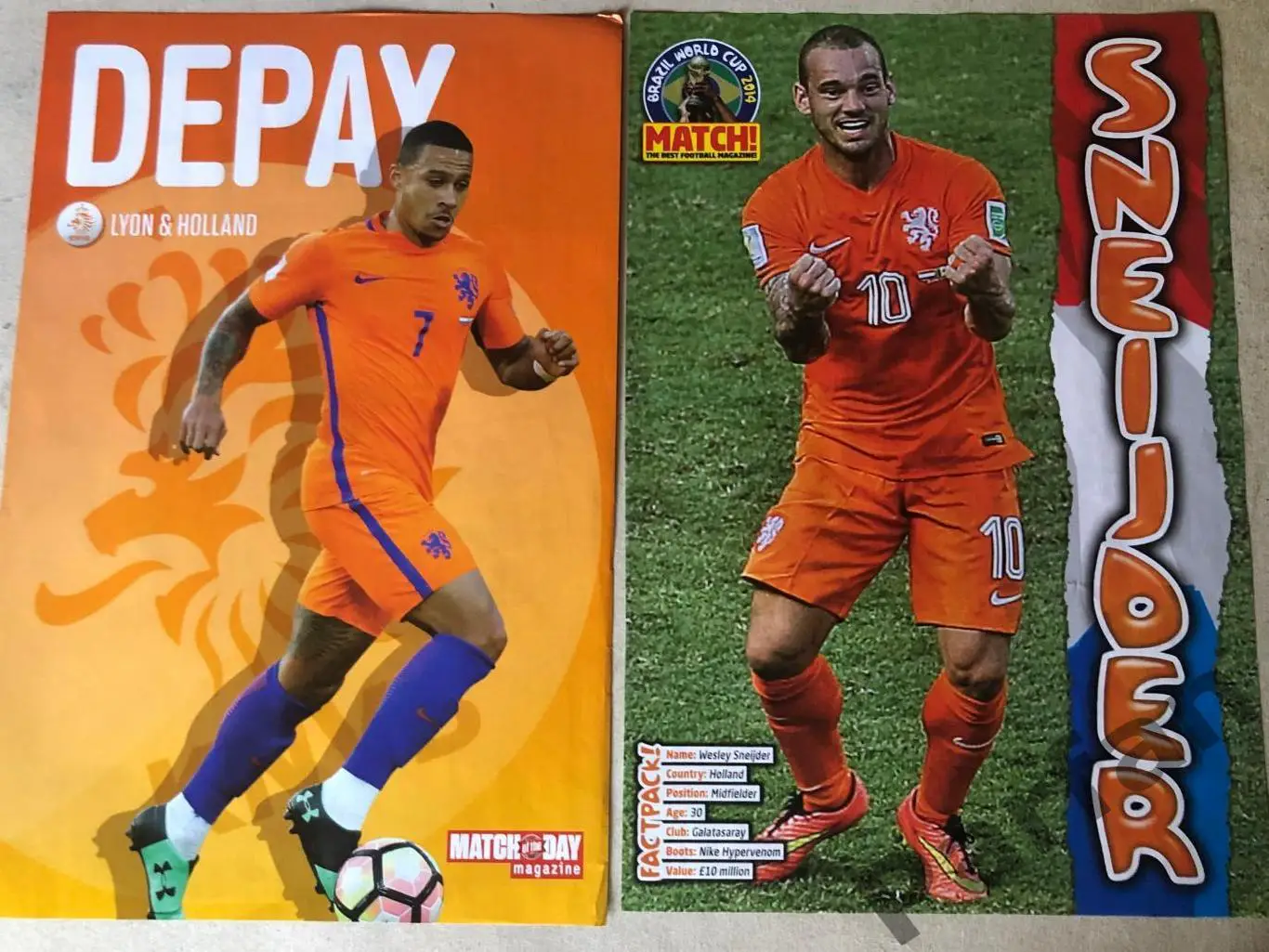 Футбол MATCH! Голандія лот 15 постерів 2
