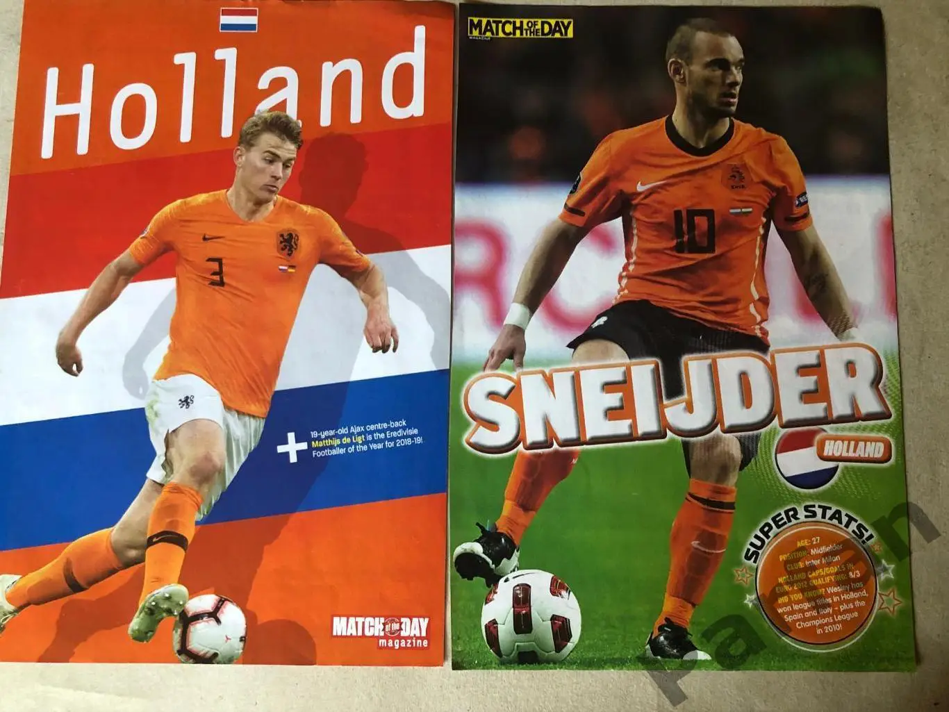 Футбол MATCH! Голандія лот 15 постерів 3