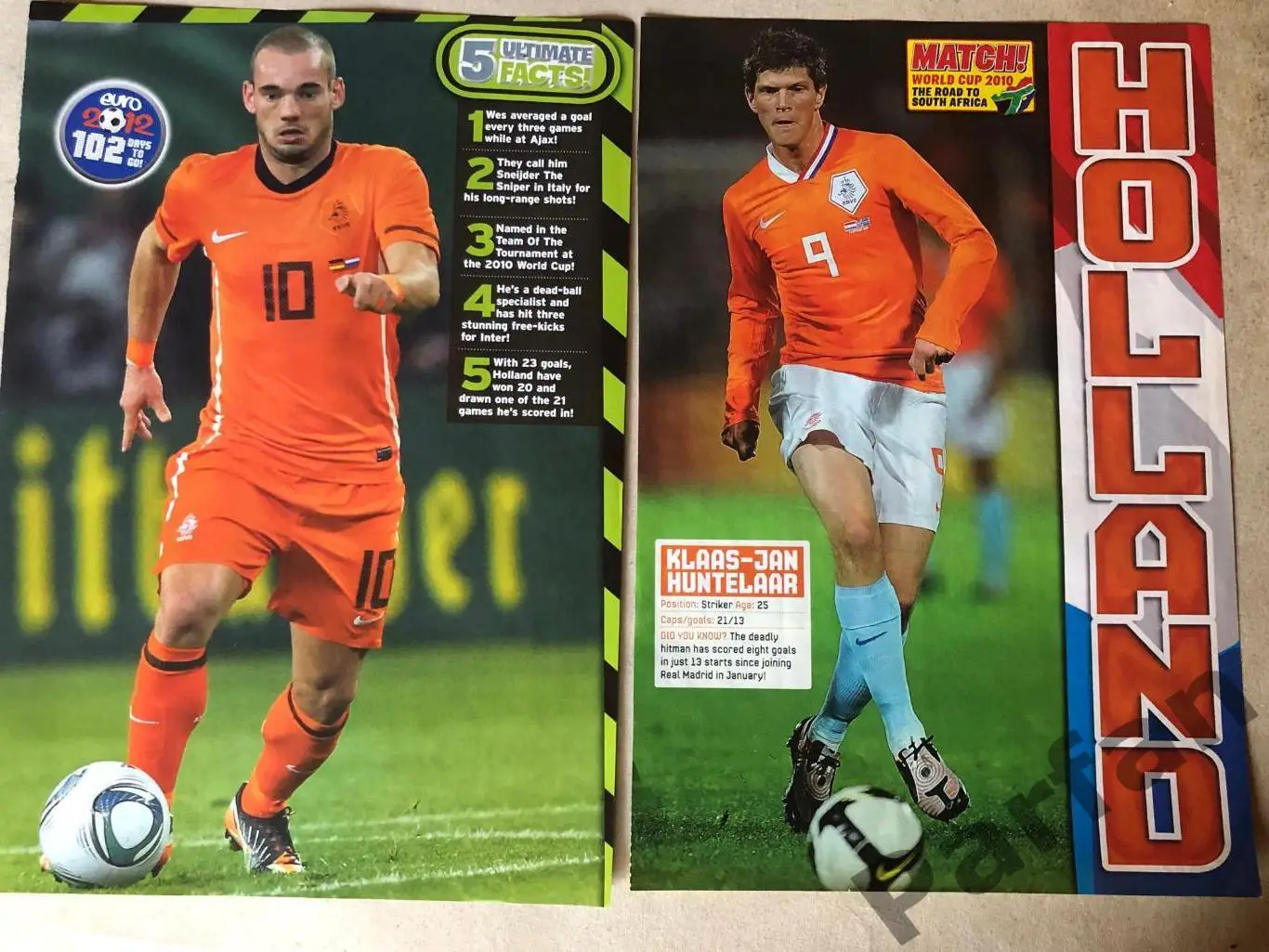 Футбол MATCH! Голандія лот 15 постерів 4