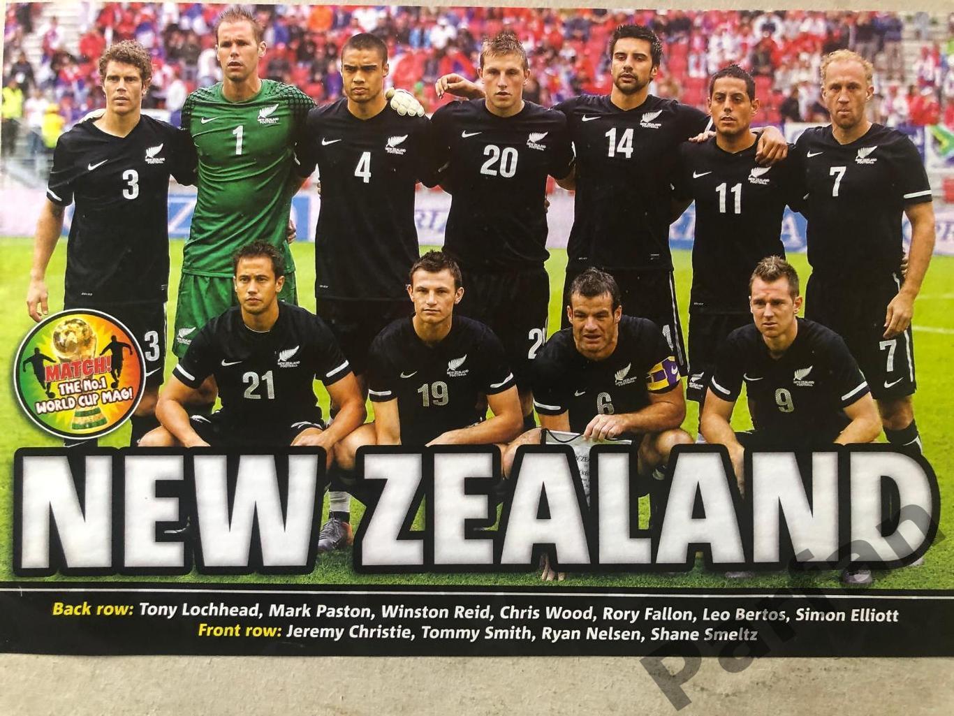 Футбол Постер Нова Зеландія