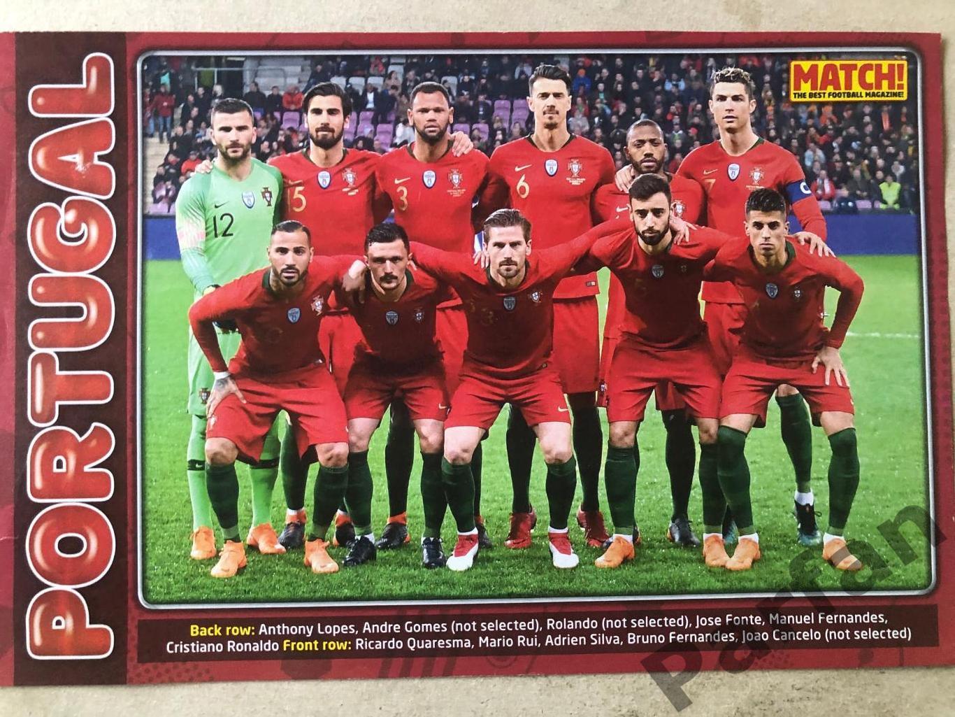 Футбол Постер Португалія.