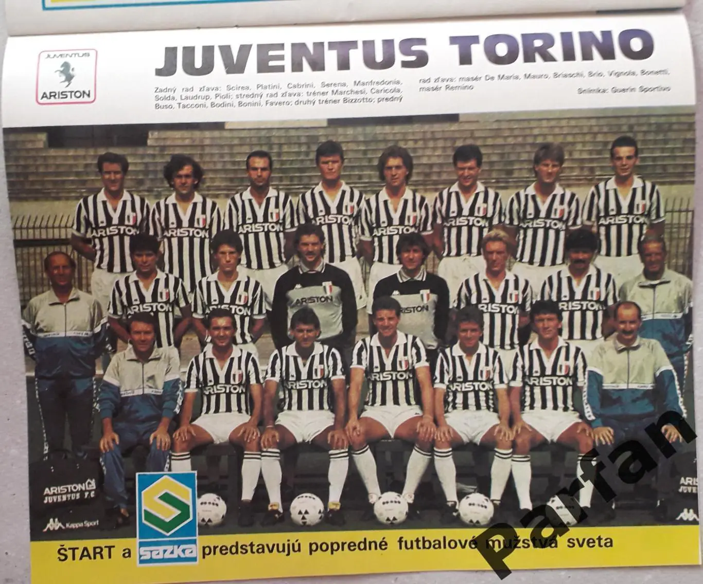 Футбол Старт/Start 1987 №11 Ювентус 1