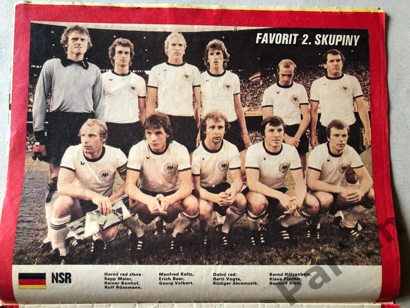 Футбол Постер Старт/Start Німеччина 1978