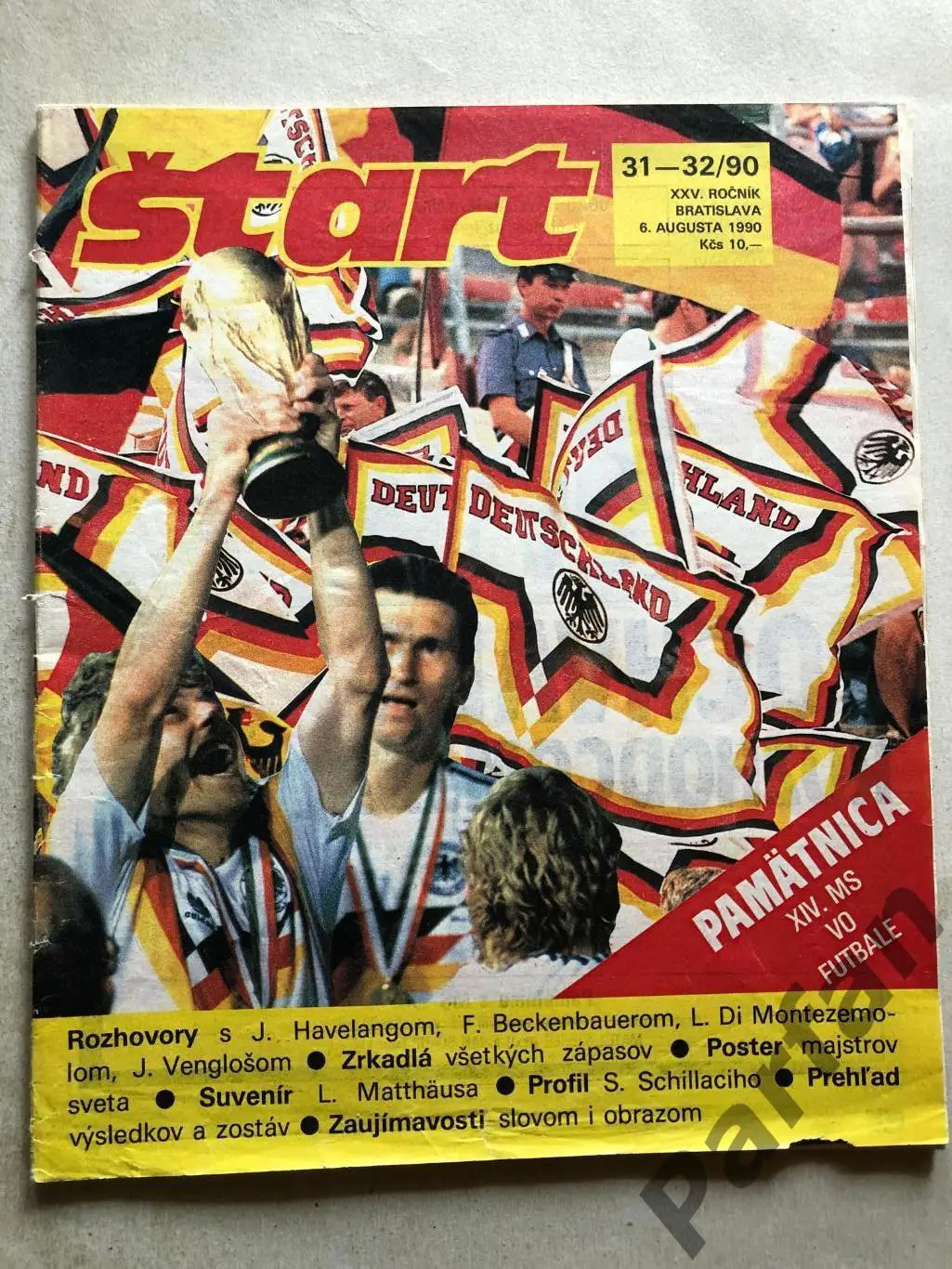 Футбол Старт/Start 1990 Чемпіонат Світу Спецвипуск Німеччина