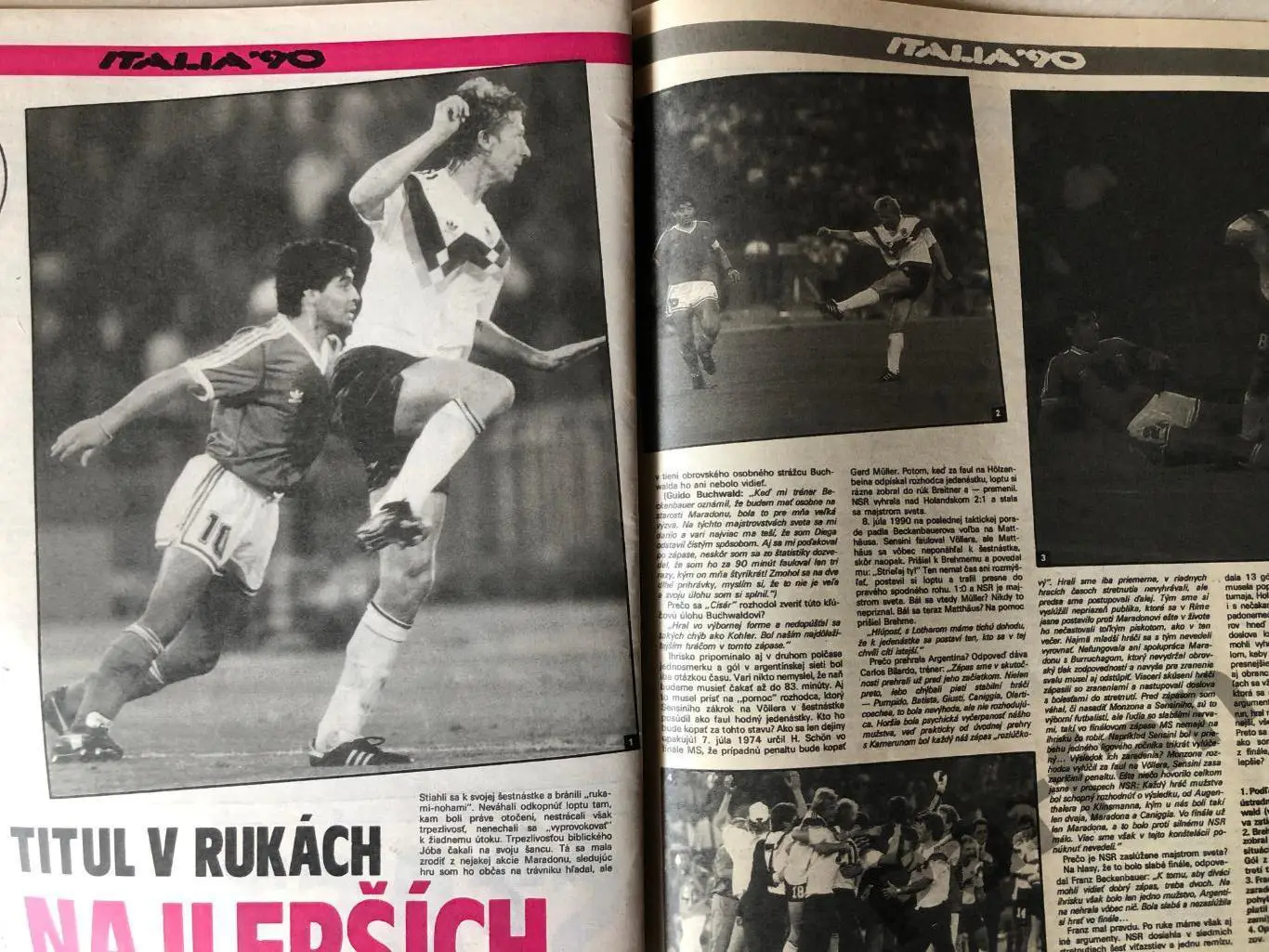 Футбол Старт/Start 1990 Чемпіонат Світу Спецвипуск Німеччина 6