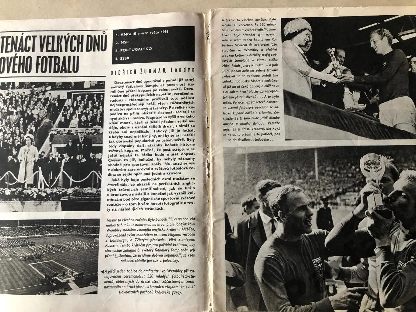 Стадіон/Stadion 1966 №31/32 Чемпіонат Світу Спецвипуск 4