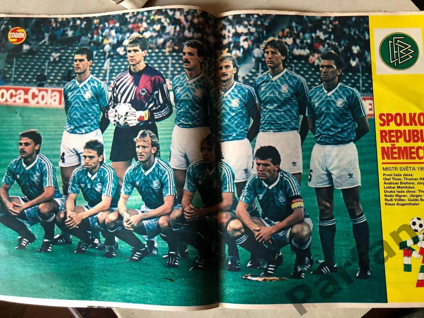 Стадіон/Stadion 1990 №30 Чемпіонат Світу Спецвипуск Німеччина 3