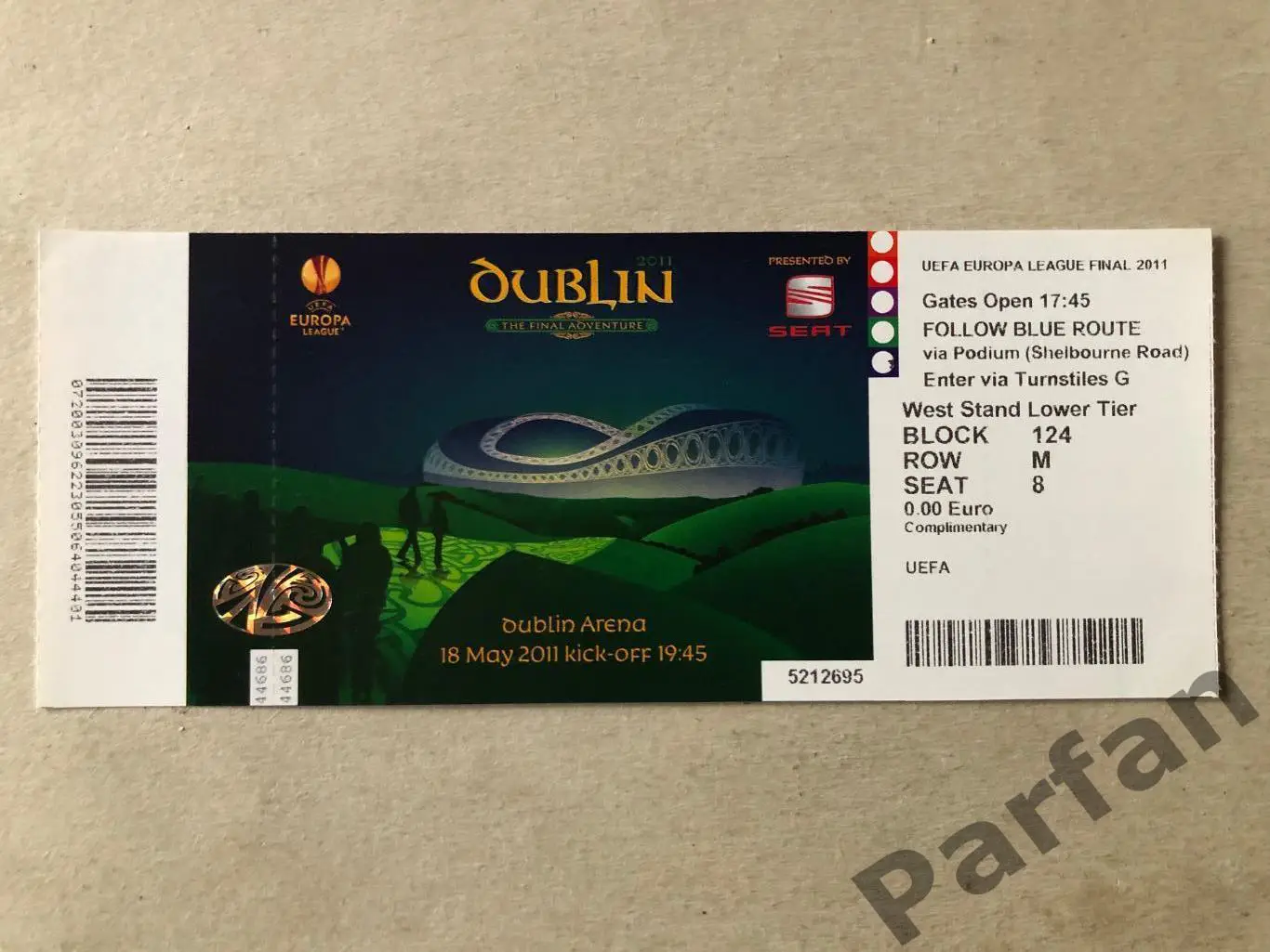 Ліга Європи Фінал Порто - Брага 2011 Porto v SC Braga