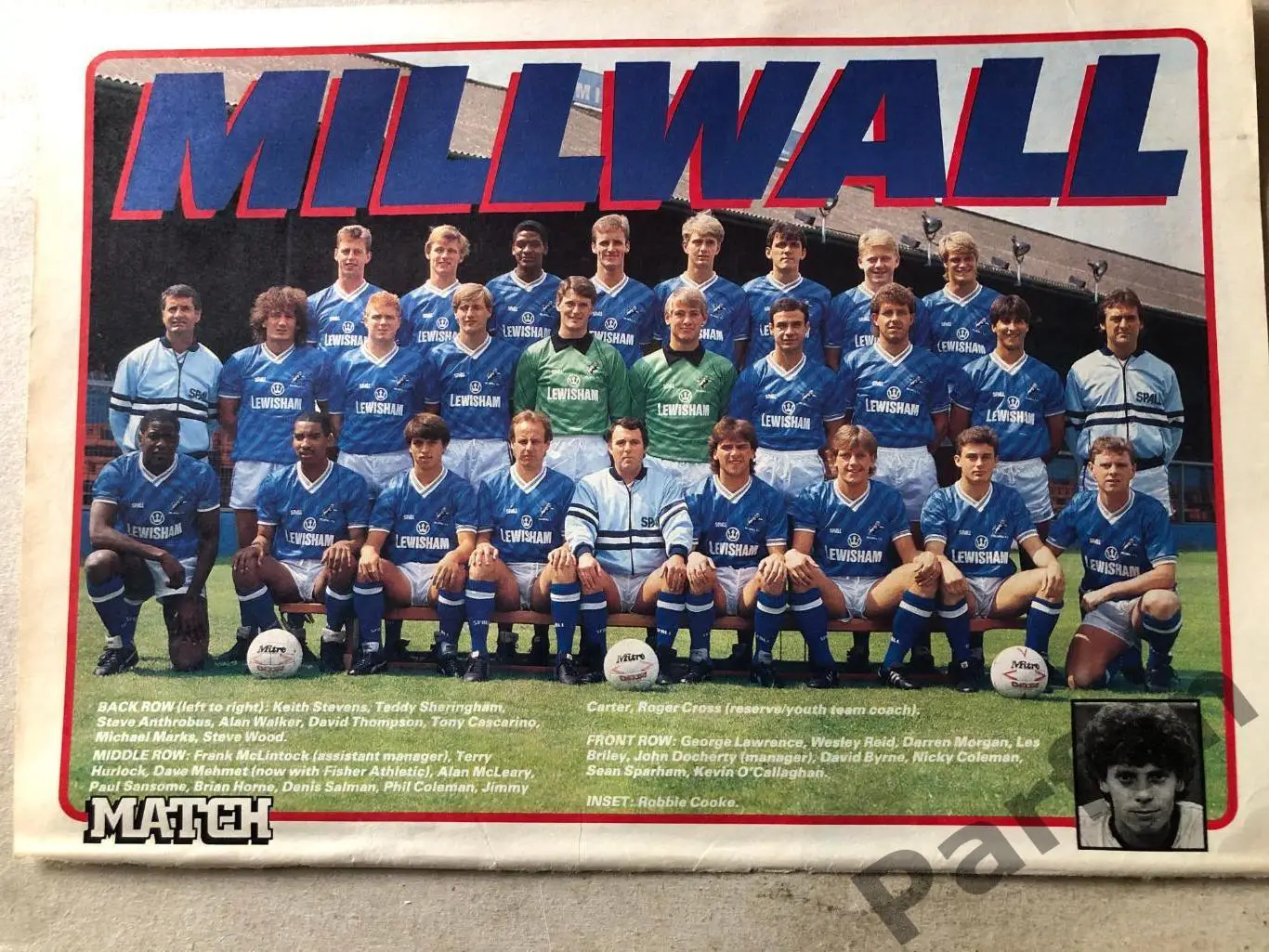 Постер Міллволл А-4