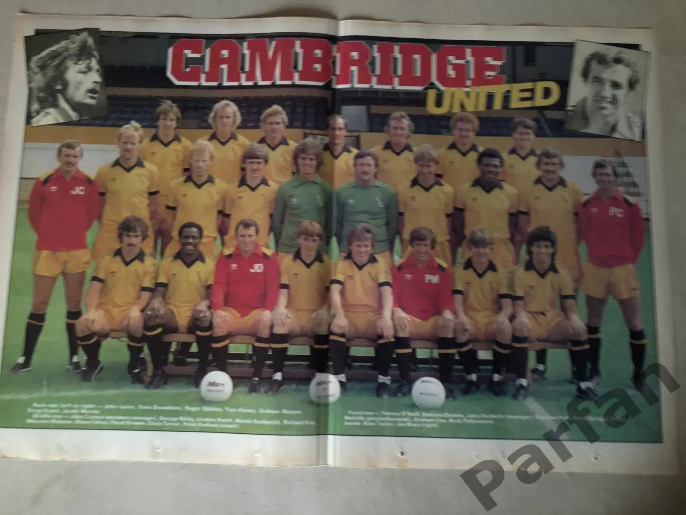 Постер Кембрідж Юнайтед А-3