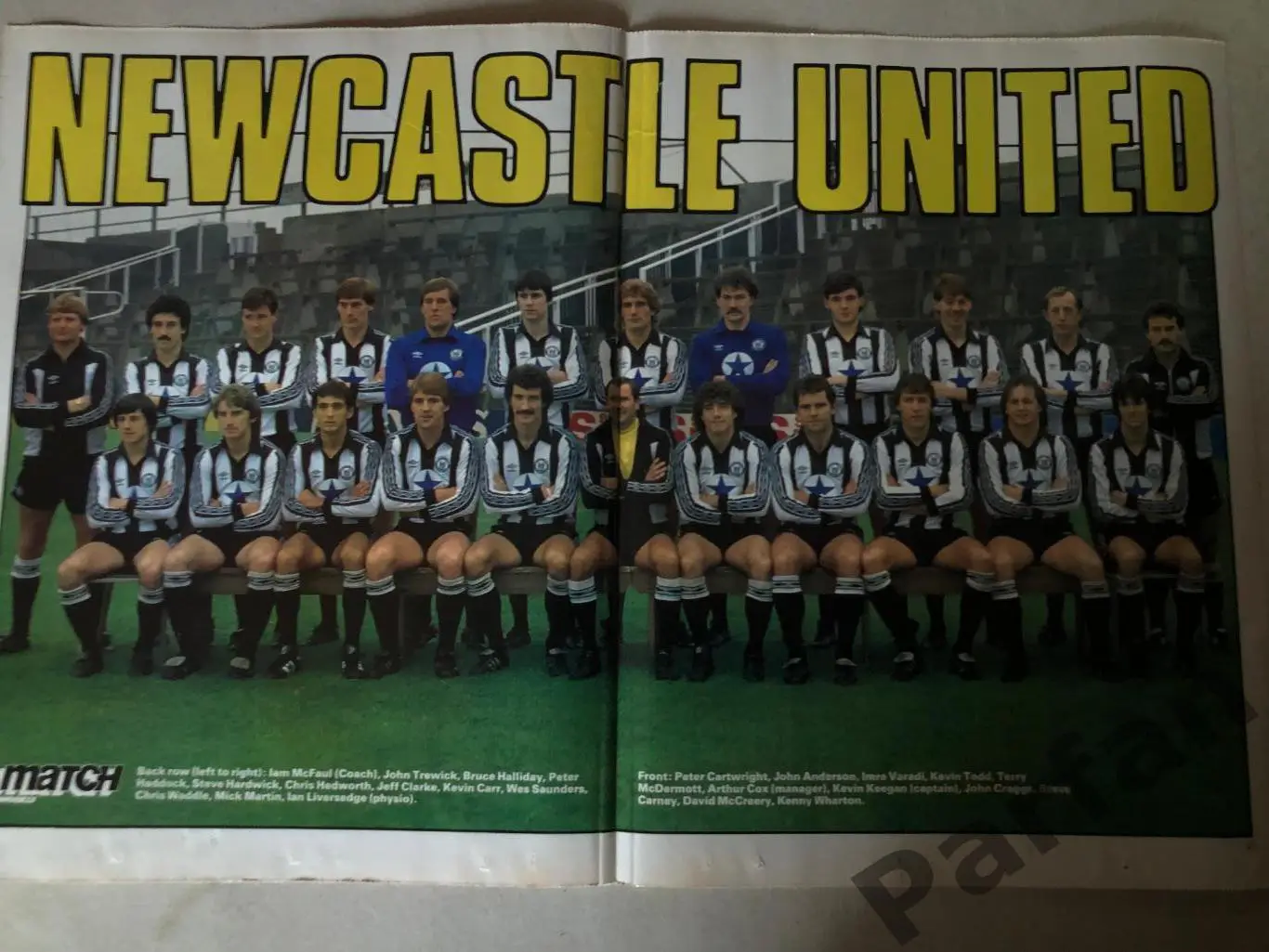 Постер Ньюкасл Юнайтед А-3