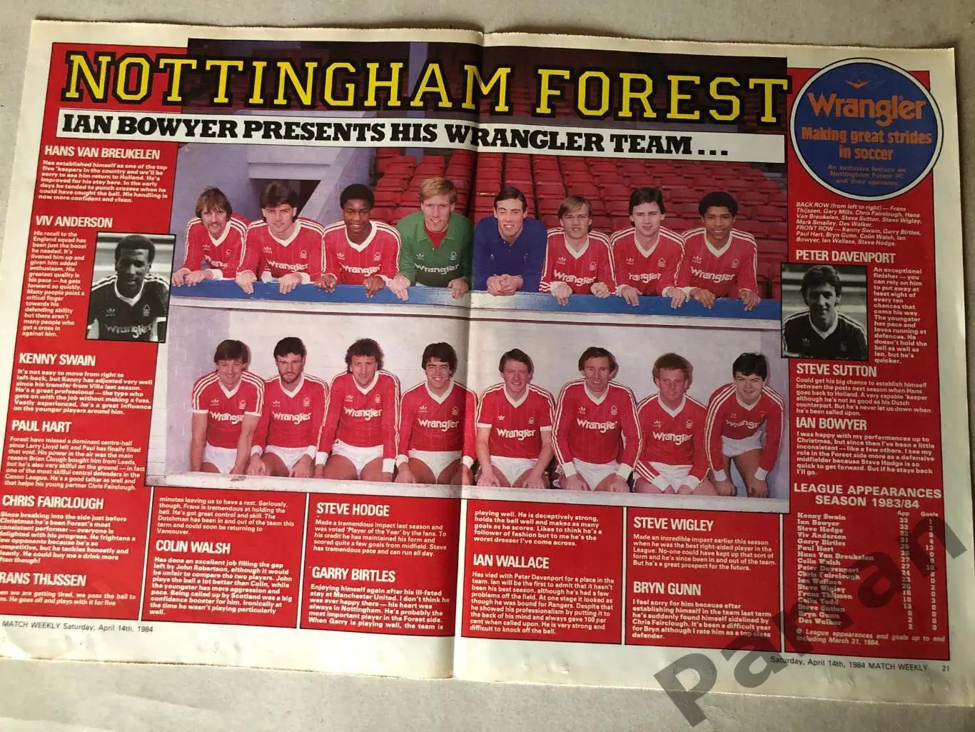 Постер Ноттінгем Форест А-3.