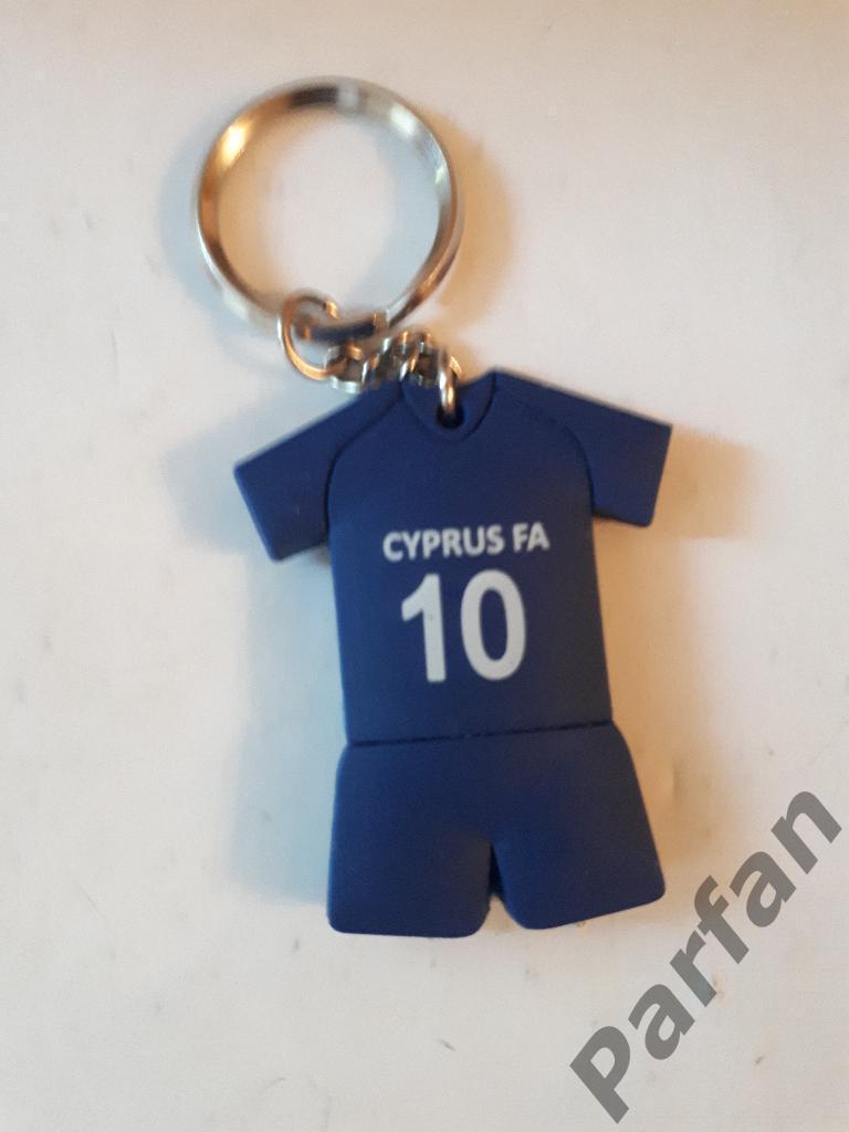 Футбол Брелок ФФ Кіпр Cyprus офіційний 1