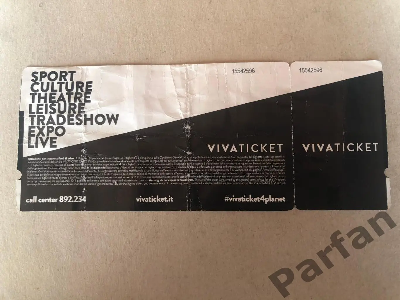 Квиток Італія - Україна 2023 Italy v Ukraine 1