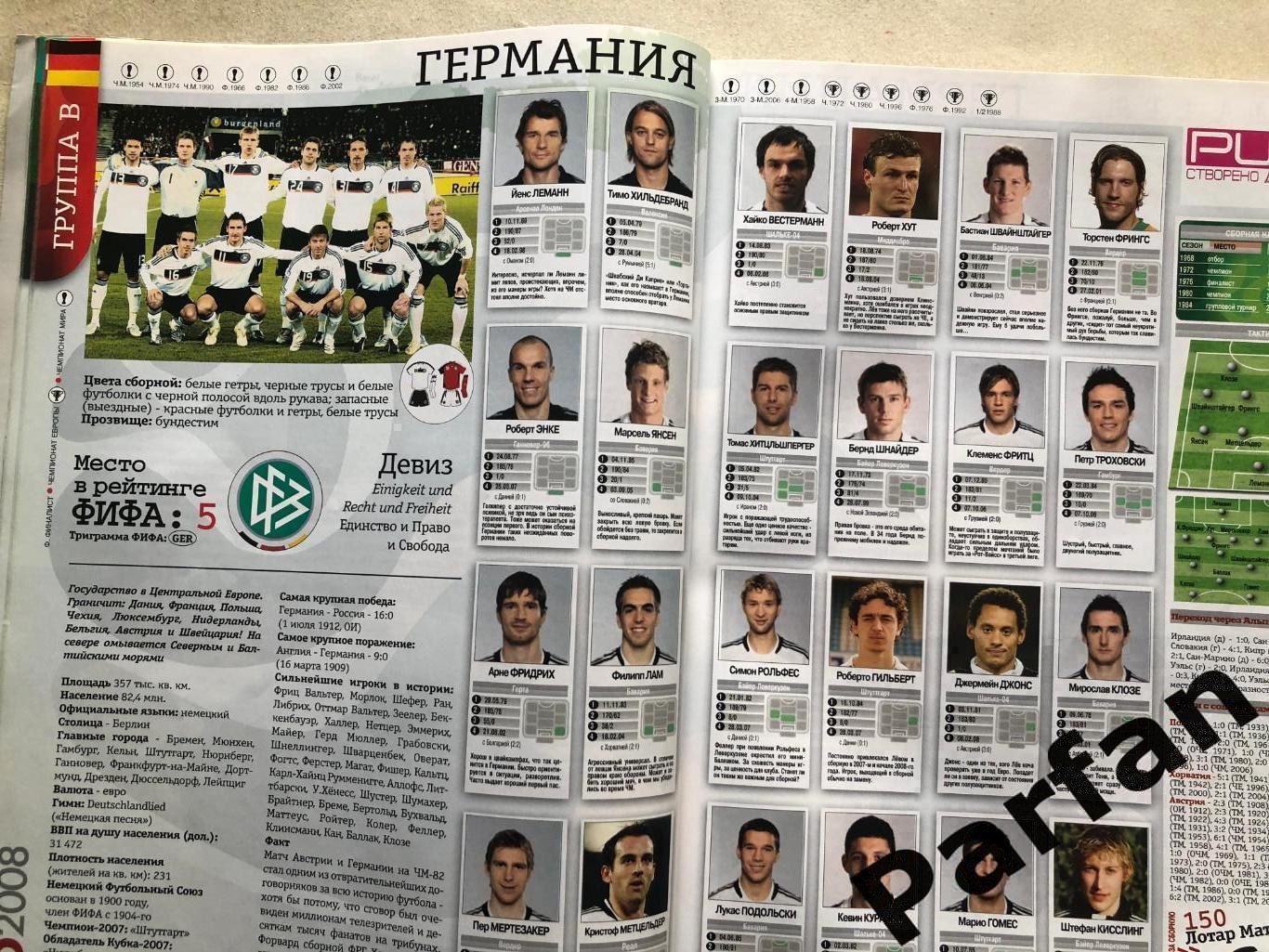 Журнал Футбол Україна Чемпіонат Європи 2008 Спецвипуск 2