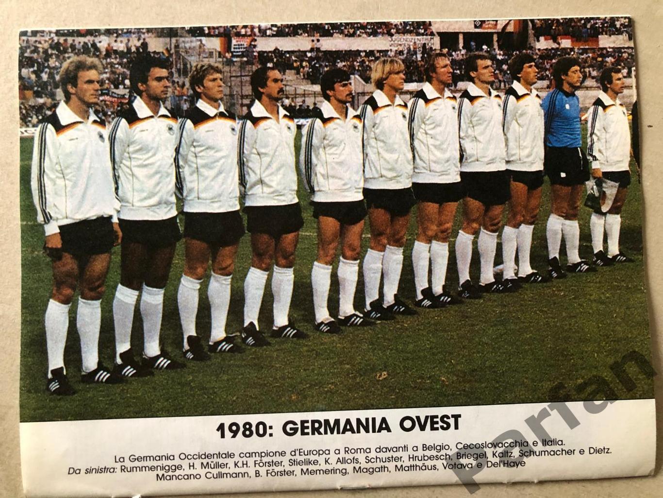 Guerin Sportivo Чемпіонат Європи 1980 ФРН/Німеччина
