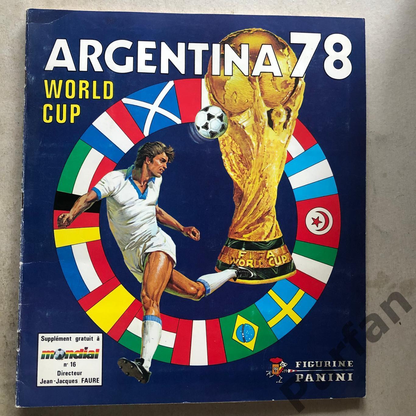 Паніні/Panini Чемпіонат Світу/World Cup 1978