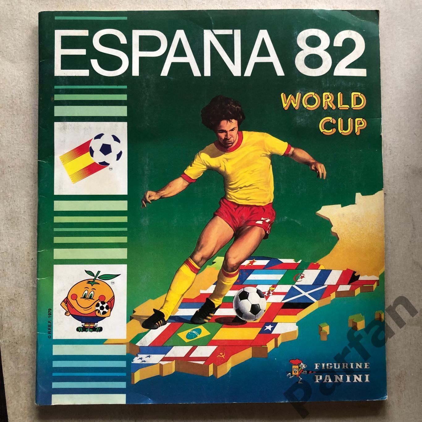 Паніні/Panini Чемпіонат Світу/World Cup 1982