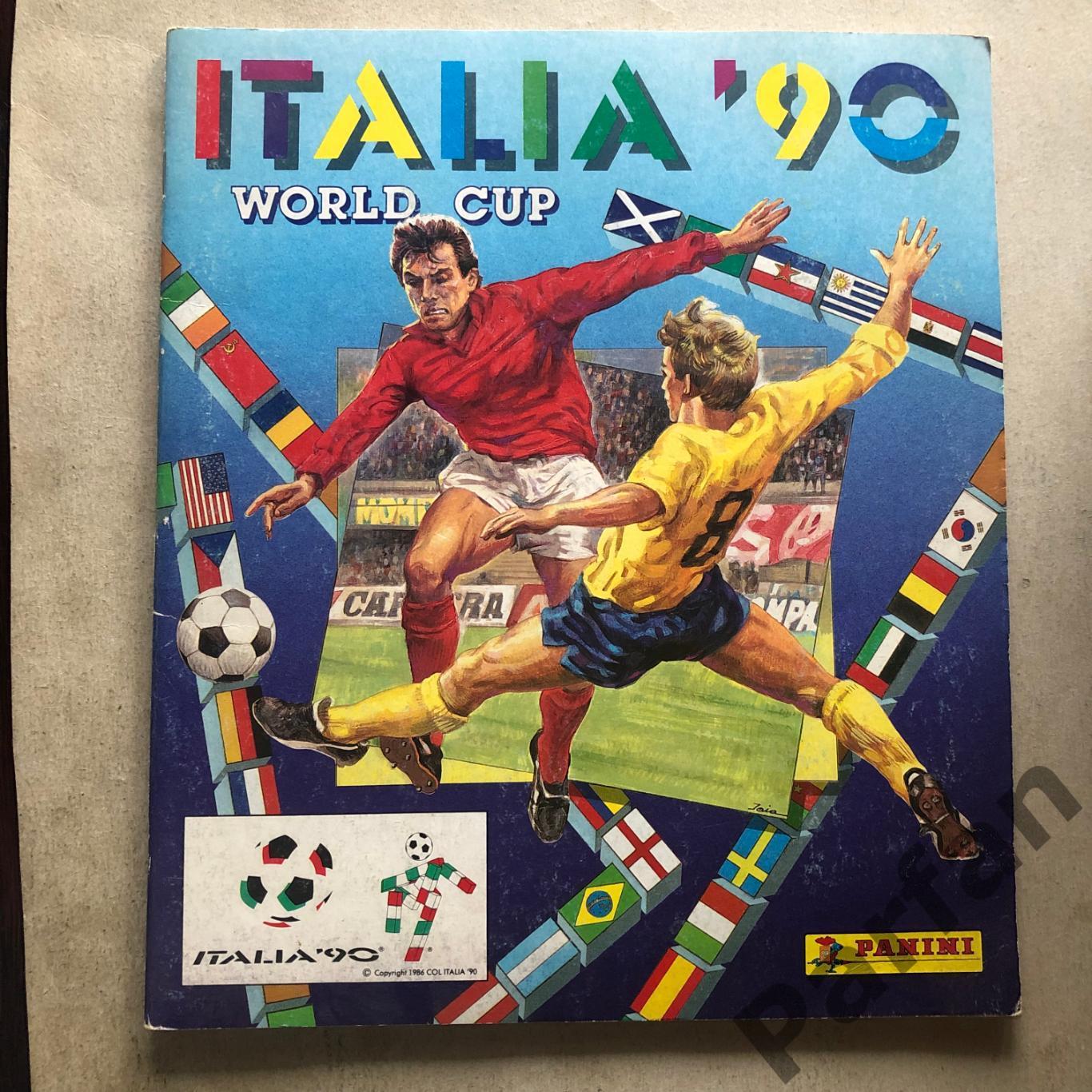 Паніні/Panini Чемпіонат Світу/World Cup 1990