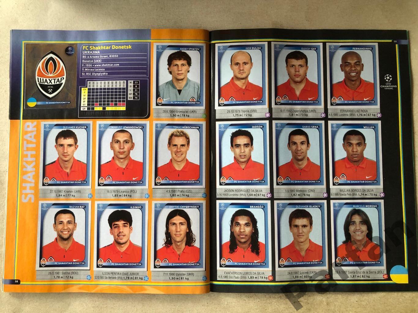 Паніні/Panini Ліга Чемпіонів/Champions league 2008/09 Динамо Київ 7