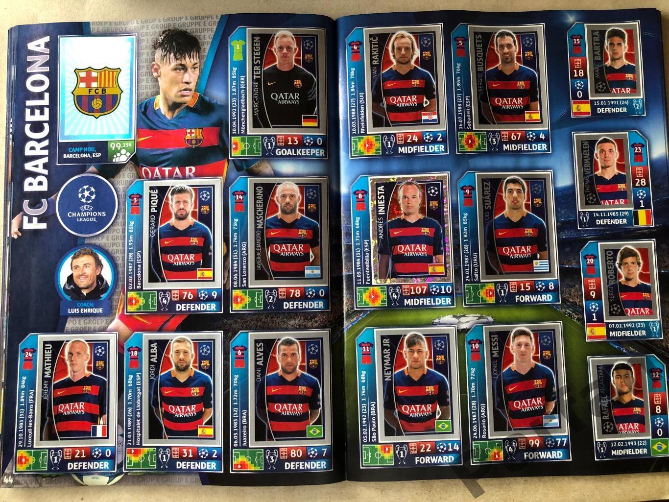 Topps/Panini Ліга Чемпіонів/Champions league 2015/16 Динамо Київ 6