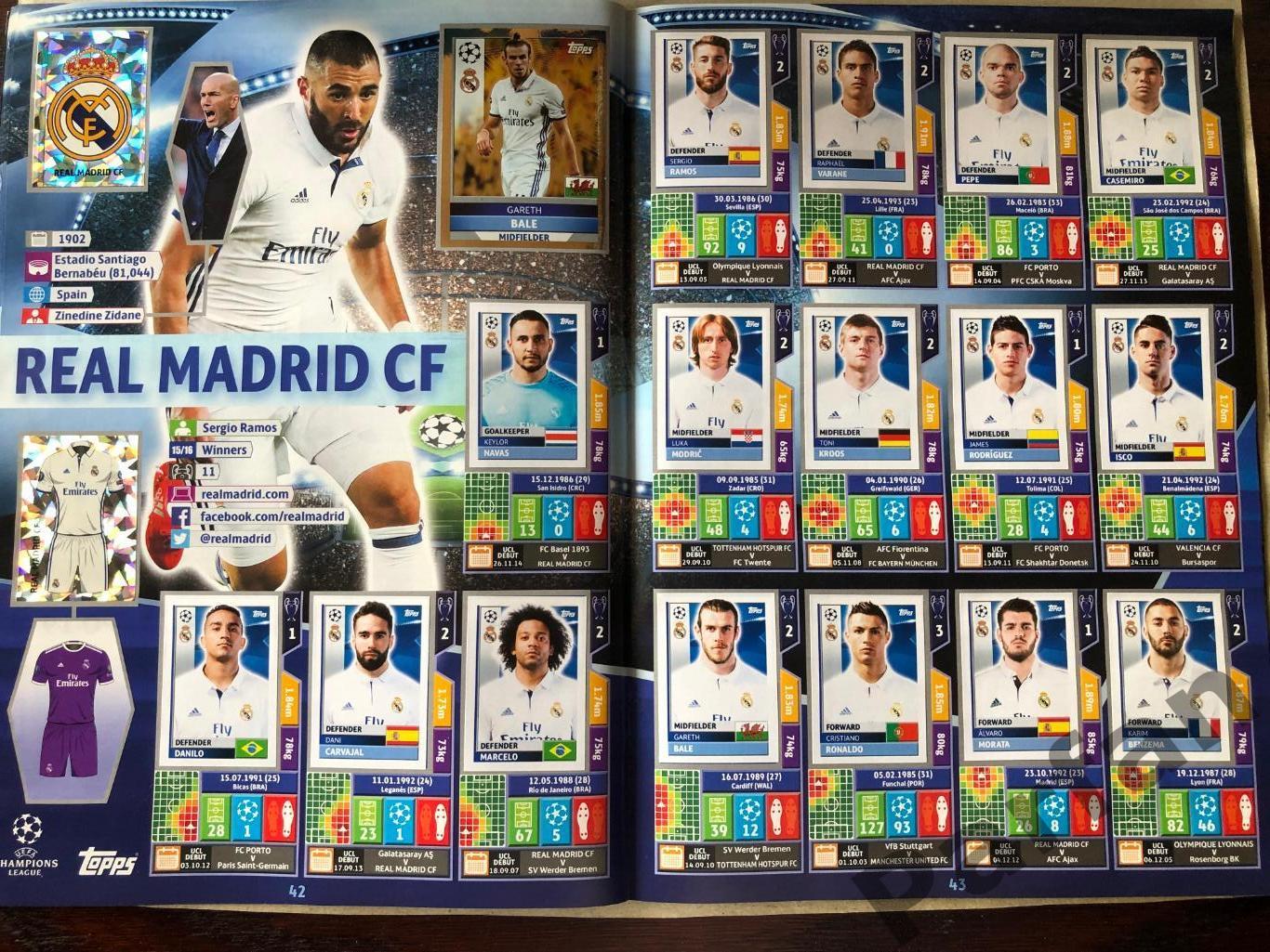 Topps/Panini Ліга Чемпіонів/Champions league 2016/17 Динамо Київ 5