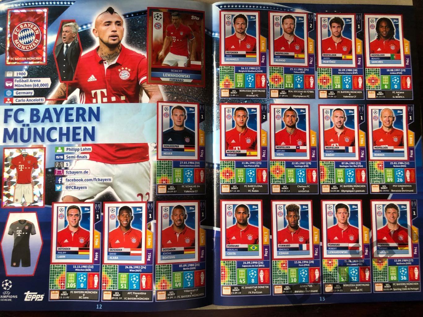 Topps/Panini Ліга Чемпіонів/Champions league 2016/17 Динамо Київ 7