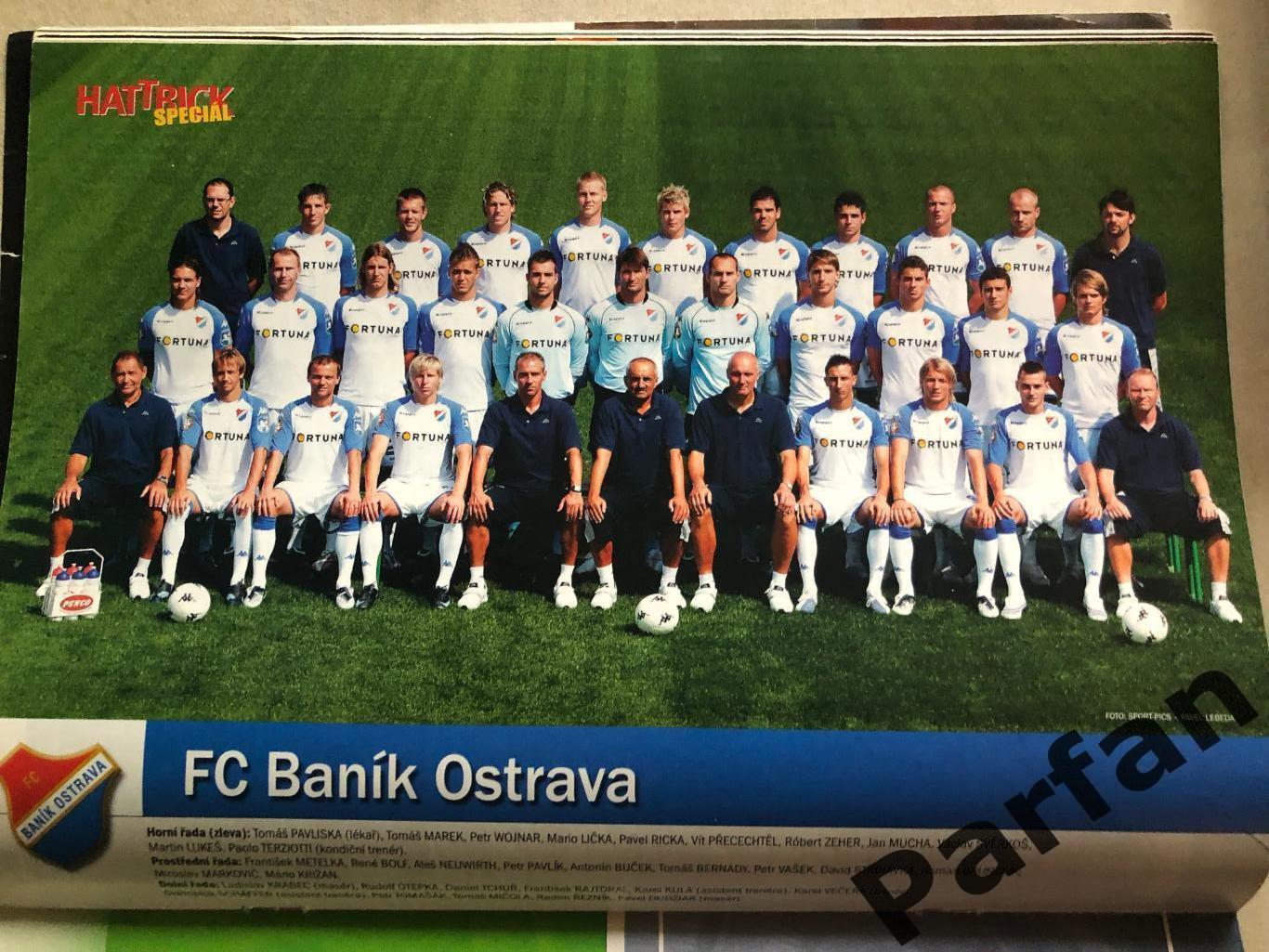 Футбол, Hattrick 2008 №8 Чеська ліга 1