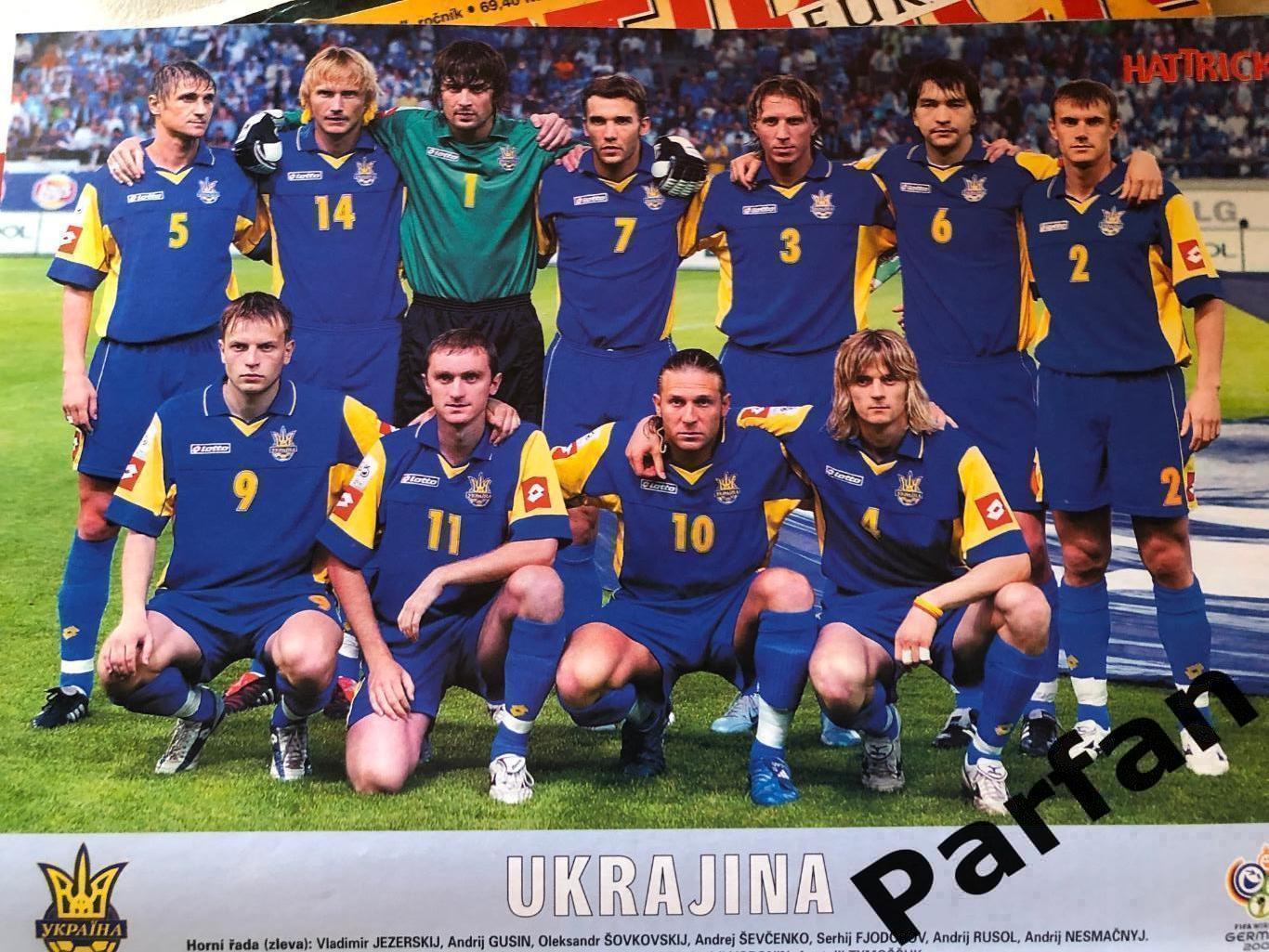 Футбол, Hattrick Чемпіонат Світу 2006 Спецвипуск Україна 7