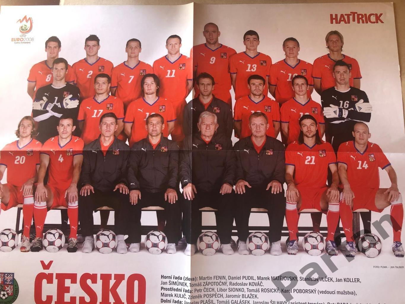 Футбол, Hattrick Постер Чехія