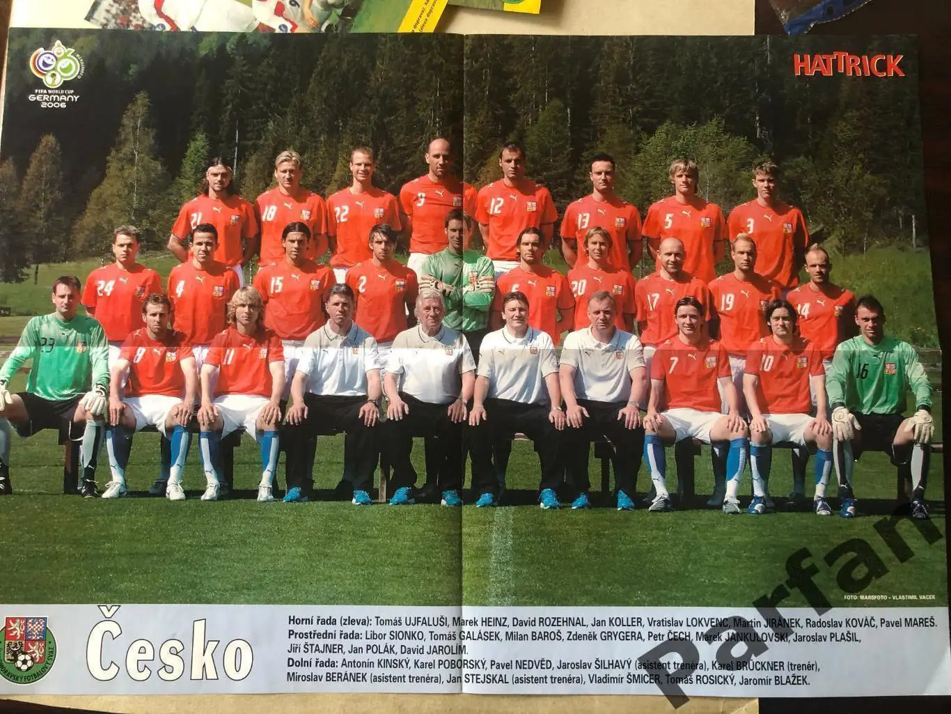 Футбол, Hattrick Постер Чехія