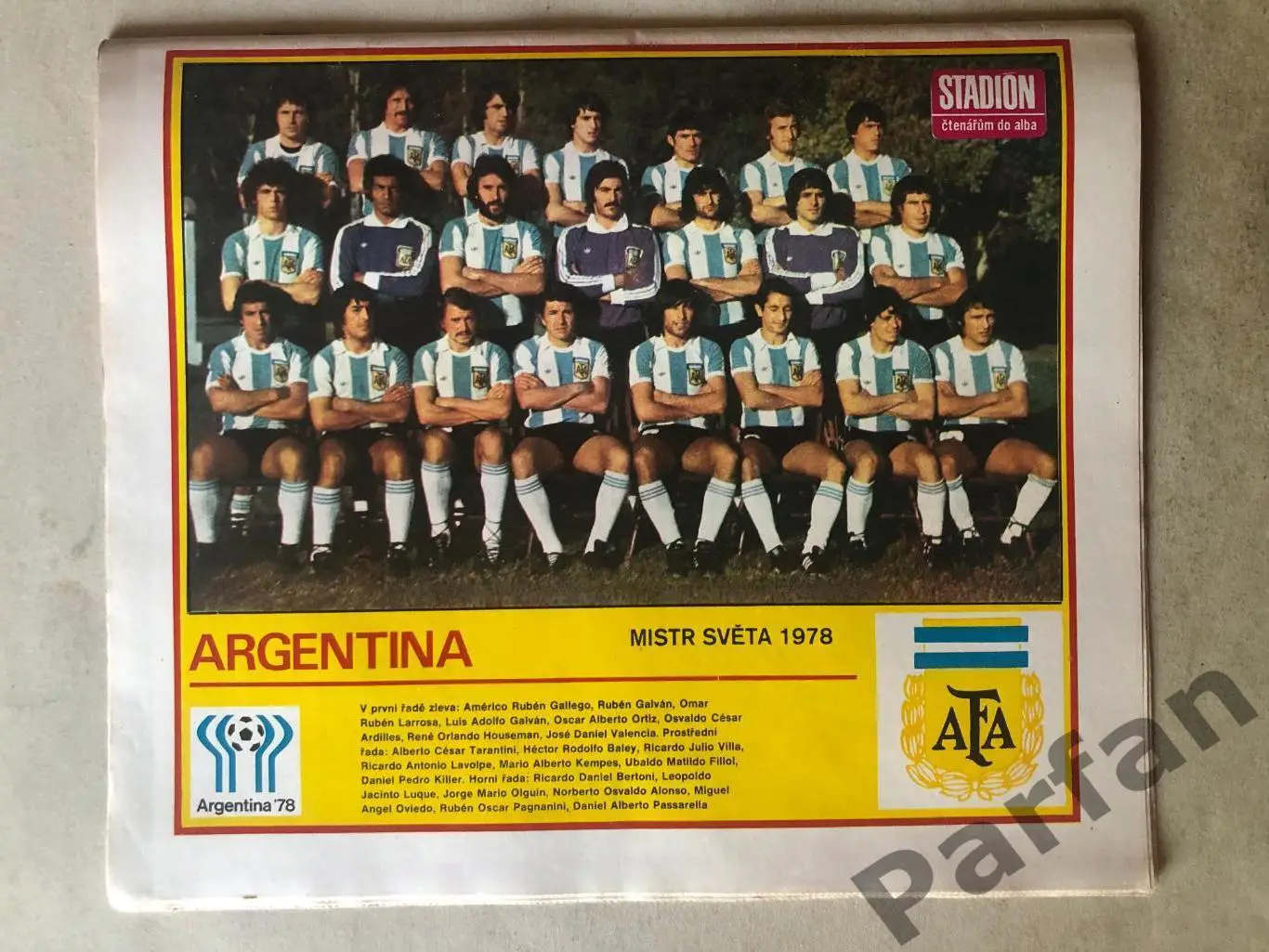 Стадіон/Stadion 1978 №31 Чемпіонат Світу Спецвипуск Аргентина 1