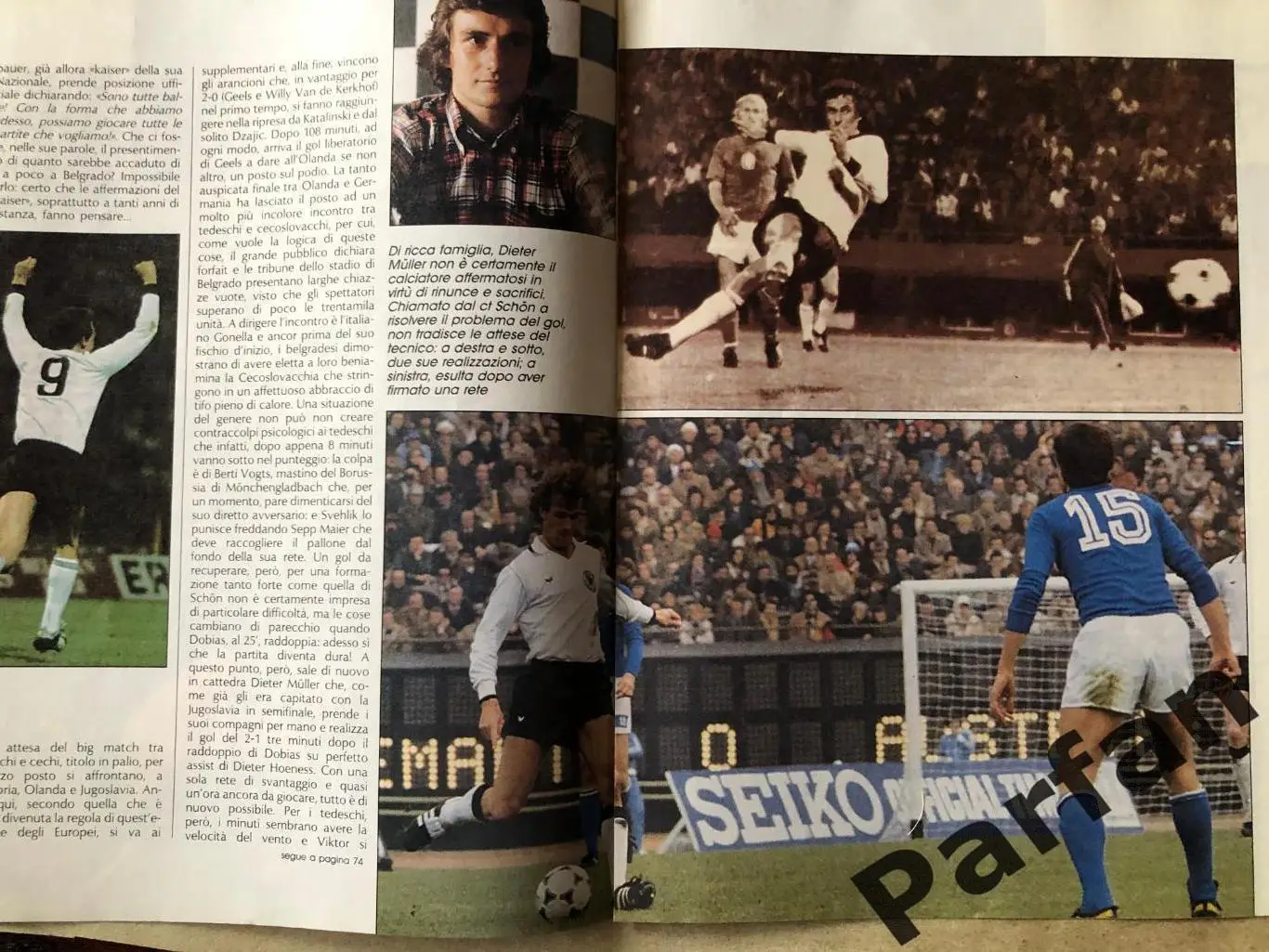 Guerin Sportivo Чемпіонат Європи 1976 ЧССР/Чехословакія 3
