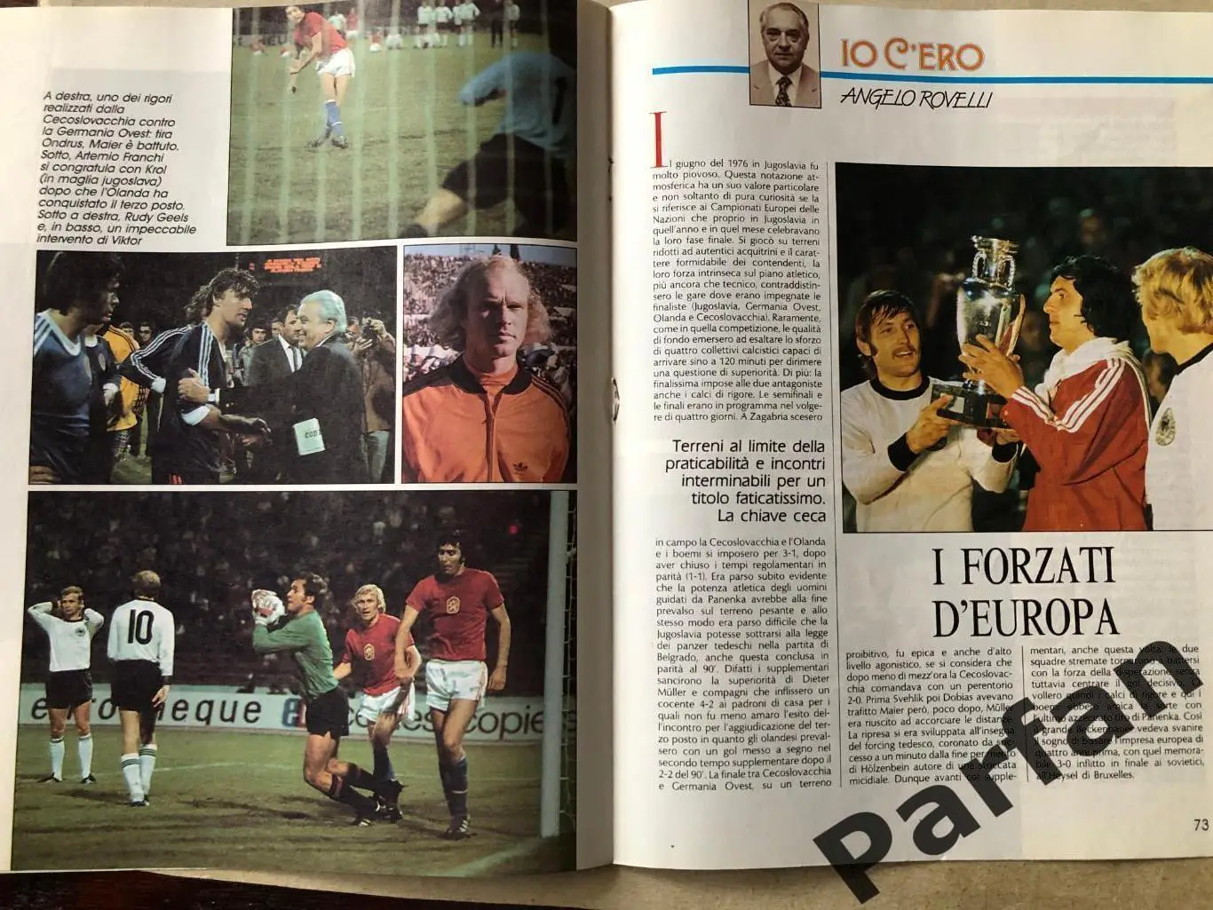 Guerin Sportivo Чемпіонат Європи 1976 ЧССР/Чехословакія 4