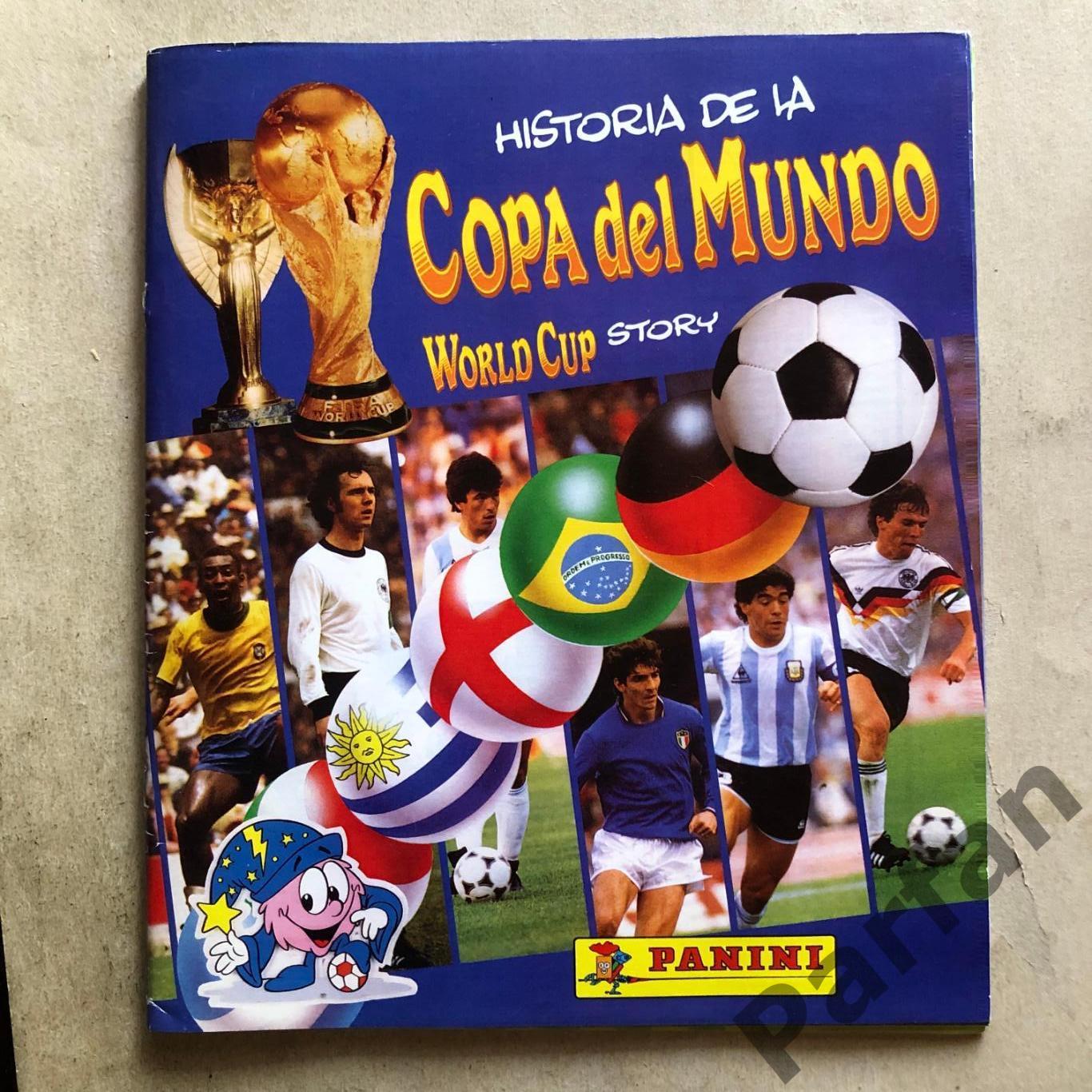 Паніні/Panini Історія Чемпіонатів Світу Світу/World Cup Story 1990