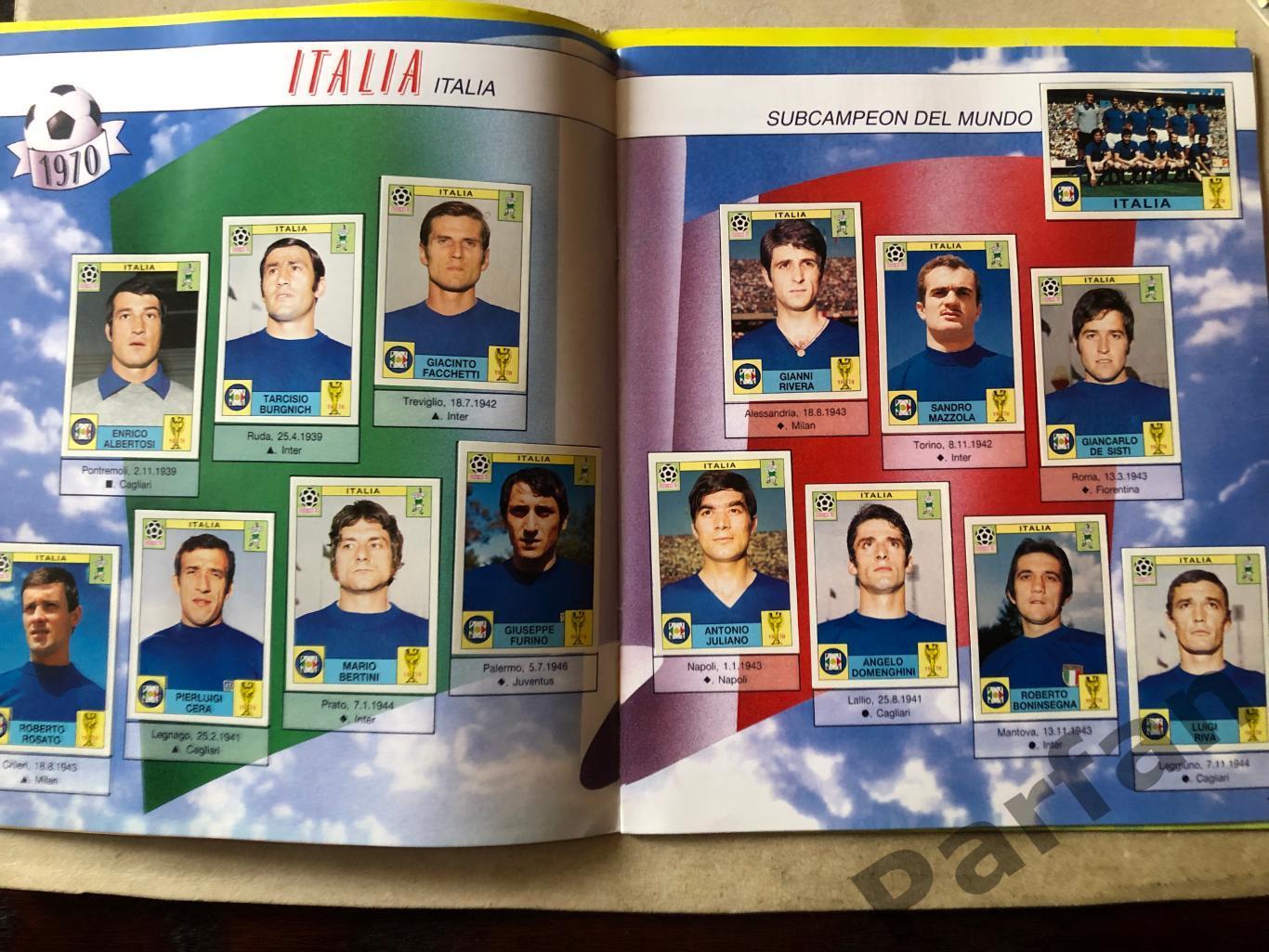 Паніні/Panini Історія Чемпіонатів Світу Світу/World Cup Story 1990 3