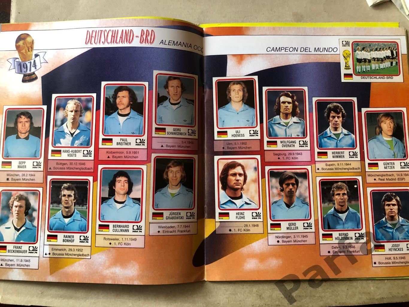 Паніні/Panini Історія Чемпіонатів Світу Світу/World Cup Story 1990 4