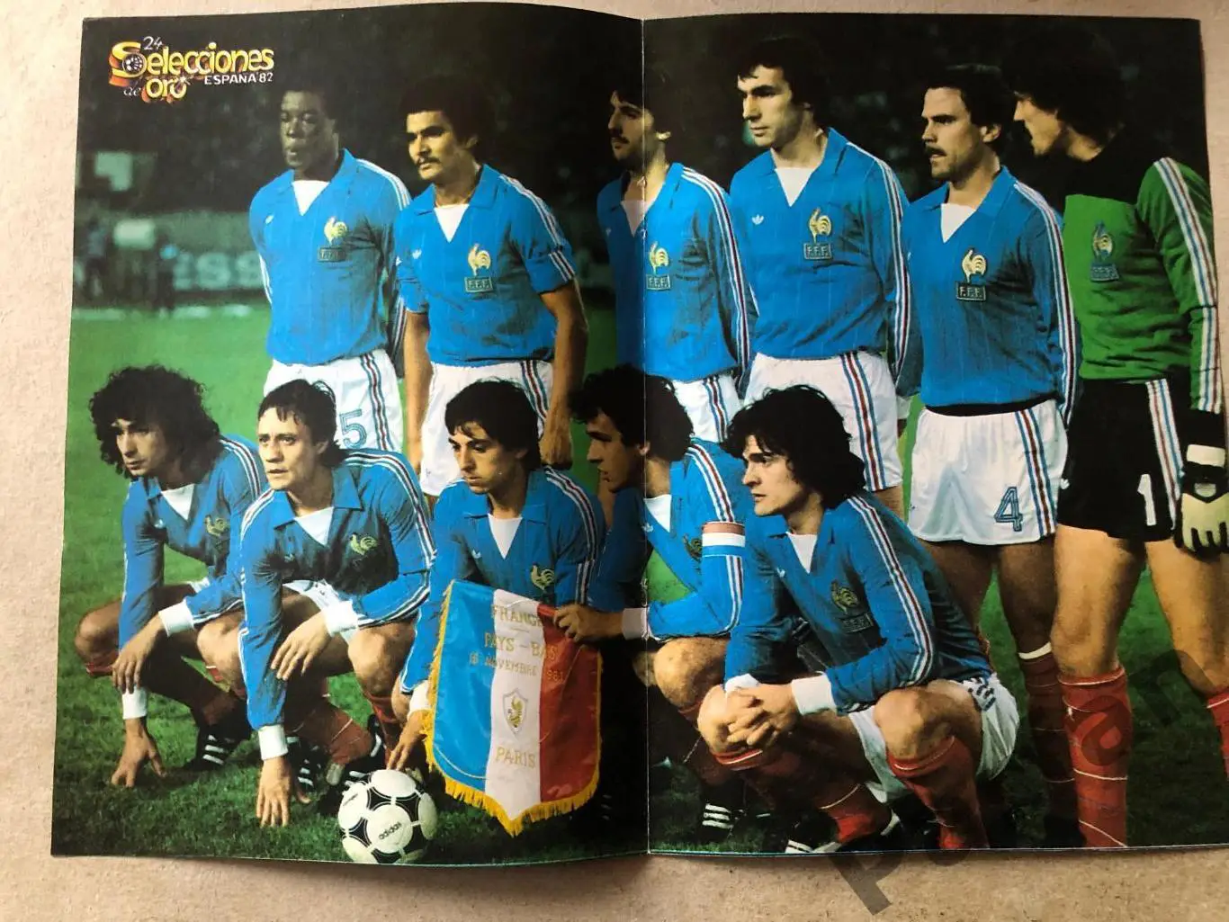Постер Selecciones de Oro Франція 1982