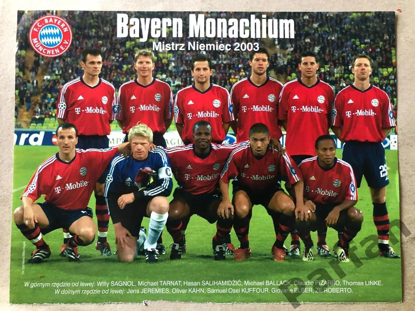 Pilka Nozna Постер Баварія