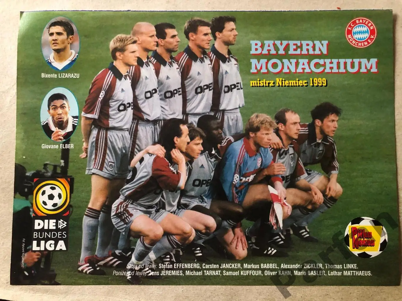 Pilka Nozna Постер Баварія