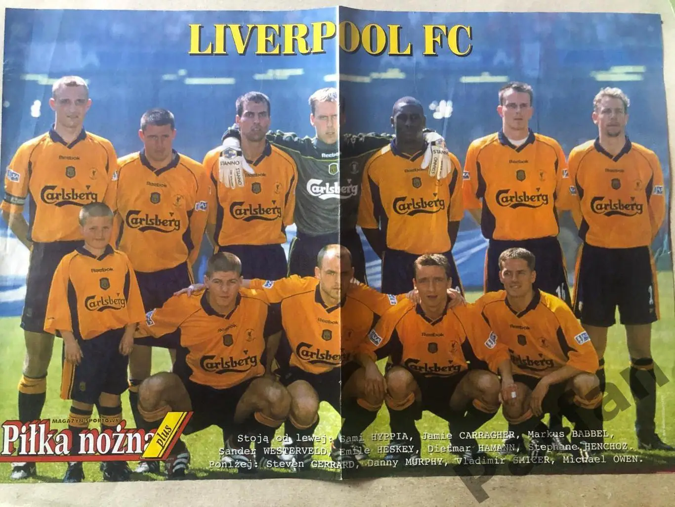 Pilka Nozna Постер Ліверпуль/Валенсія