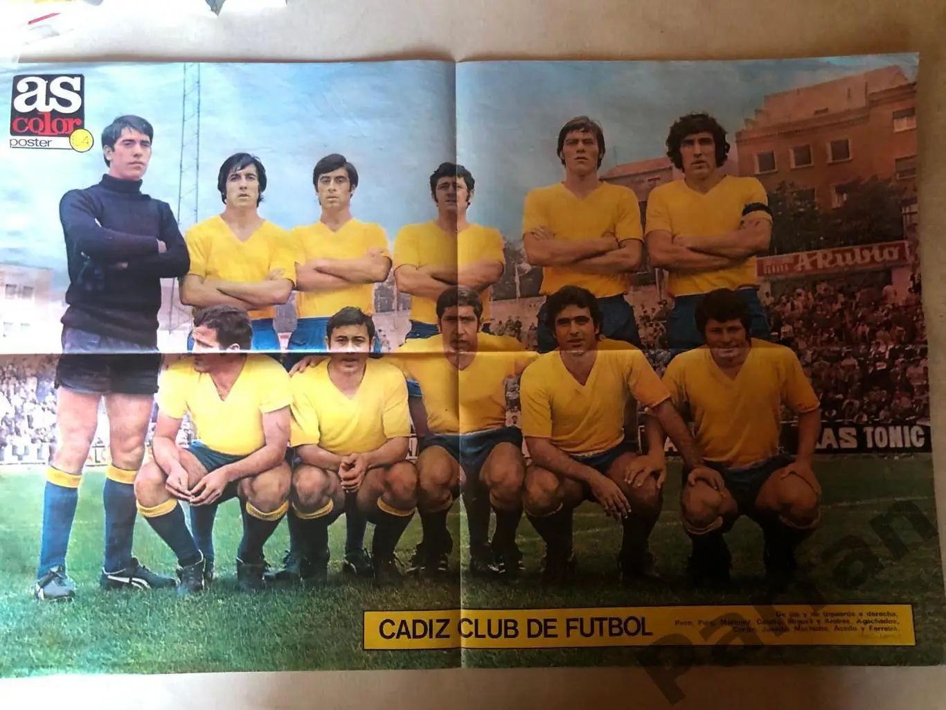 Футбол, AS Color Постер Кадіс