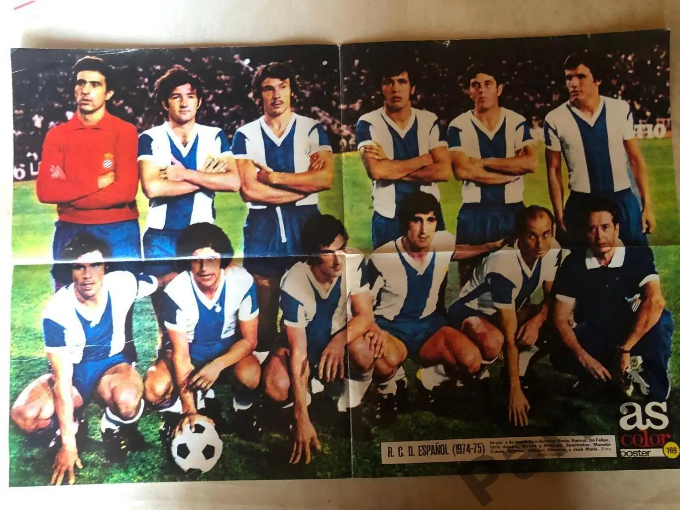 Футбол, AS Color Постер Еспаньйол