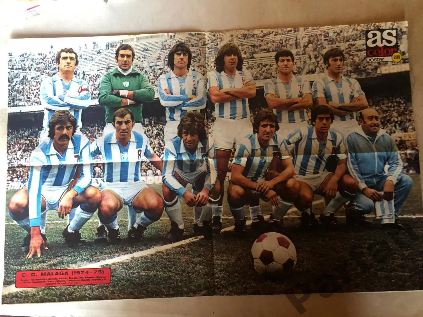 Футбол, AS Color Постер Малага