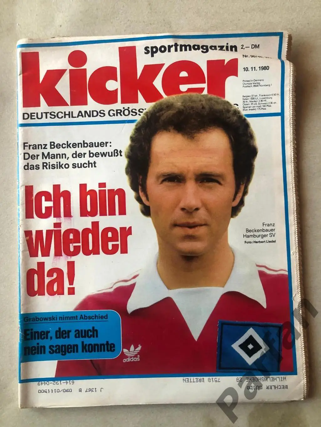 Футбол, Кікер/Kicker 1980 №46