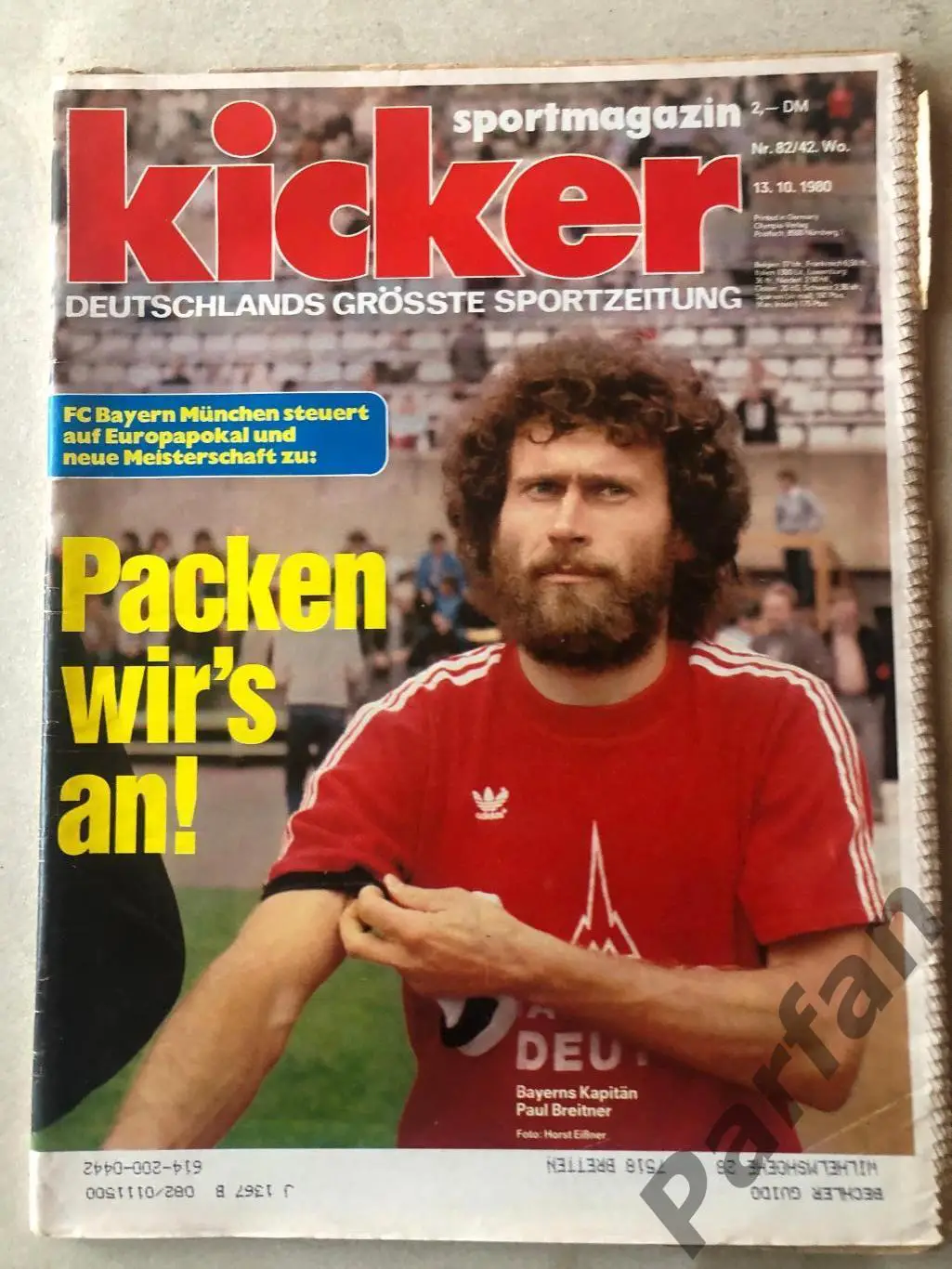 Футбол, Кікер/Kicker 1980 №42
